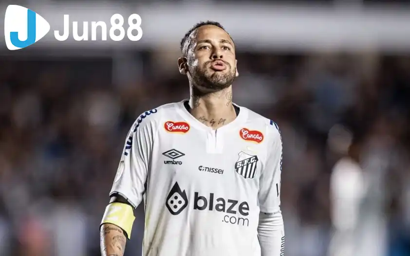 Neymar không thể gánh vác được Santos đang ngụp lặn.